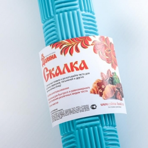Скалка фактурная кондитерская "Рельеф", 39 см