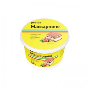 Сыр PRETTO Маскарпоне 80%, 500г