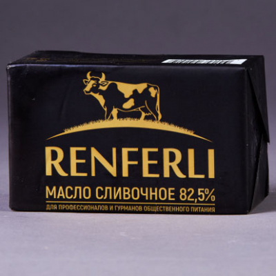 Масло сливочное 82,5% RENFERLY 400 г.